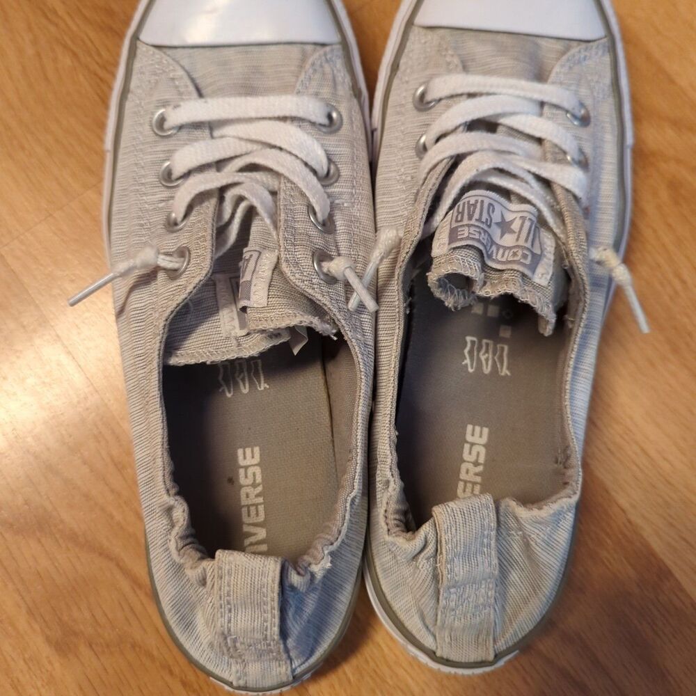 Converse Chuck Taylor All Star Shoreline Shoes Sneakers Womens Size 9 Gray - Picture 4 of 9